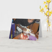 Happy Birthday Son Kaart (Gele Bloem)