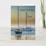 Happy Birthday Son Kaart<br><div class="desc">A Sons Birthday Kaart</div>