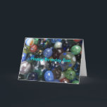 Happy Birthday Son Marbles Kaart<br><div class="desc">Happy Birthday Son Marbles Kaart</div>