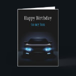 Happy Birthday Son New Car Exciting Card Kaart<br><div class="desc">happy Birthday Son wil je een dag net zo cool en spannend als een gloednieuw voertuig</div>