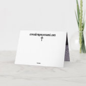 Happy Birthday Son vouwde kaart (Achterkant)