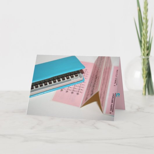 Happy Birthday Song  Electronics Speelgoed Kaart (Voorkant)