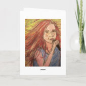 Happy Birthday Song Meisje Kaart (Achterkant)