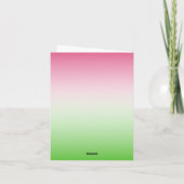 Happy Birthday Soror | AKA Sorority Gift Kaart (Achterkant)