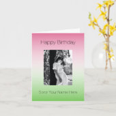 Happy Birthday Soror | AKA Sorority Gift Kaart (Gele Bloem)