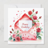 Happy birthday soulmate & friend greeting card feestdagenkaart (Voorkant)