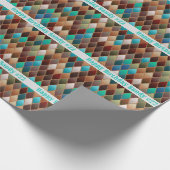 Happy Birthday Southwest Earth Tones toevoegen naa Cadeaupapier (Hoek)