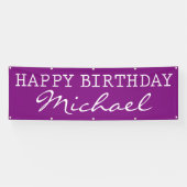 HAPPY BIRTHDAY SPANDOEK (Horizontaal)