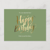 Happy Birthday Special Day Feestdagenkaart (Voorkant)