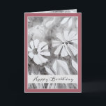 Happy Birthday Special Friend Bedankkaart<br><div class="desc">Mooie hand schilderde Floral Card. Pas het voorbericht en binnenbericht aan.</div>