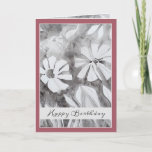 Happy Birthday Special Friend Bedankkaart<br><div class="desc">Mooie hand schilderde Floral Card. Pas het voorbericht en binnenbericht aan.</div>