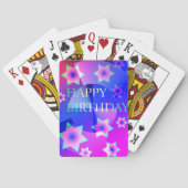 Happy Birthday-speelkaarten Pokerkaarten (Achterkant)