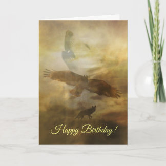 Happy Birthday Spiritueel Native American Kaart