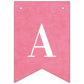 Happy Birthday Spring Colors Custom Bunting Flags Vlaggetjes (Derde vlag)