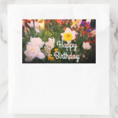 Happy Birthday Spring Flowers #1-1 Stickers (Tas)