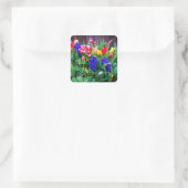 Happy Birthday Spring Flowers #3 Stickers (Tas)