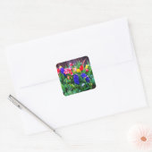 Happy Birthday Spring Flowers #3 Stickers (Envelop)