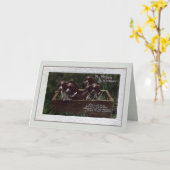  Happy Birthday Springer Spaniel puppies Kaart (Gele Bloem)