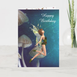 "Happy Birthday" Sprookje Kaart