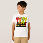 Happy Birthday Sprunki - Simon Oren Raddy T-shirt (Voorkant volledig)