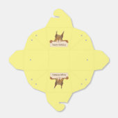 Happy Birthday Squirrel Holding Aangepast teken Bedankdoosjes (Uitgevouwen)