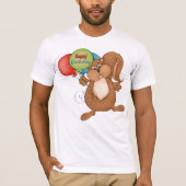 Happy Birthday Squirrel Mannen T-Shirt (Voorkant)