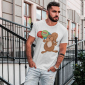 Happy Birthday Squirrel Mannen T-Shirt