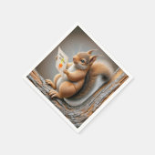 Happy Birthday Squirrel Servet (Hoek)