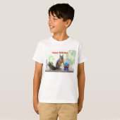 Happy Birthday Squirrel T-shirt (Voorkant volledig)