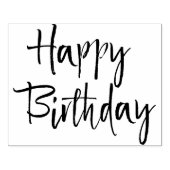 Happy Birthday Stamp Rubberstempel (Afrduk)
