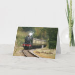 Happy Birthday Steam Locomotive for Son Kaart<br><div class="desc">Deze foto van een  trein is een klassieke manier om je zoon een gelukkige verjaardag te wensen</div>