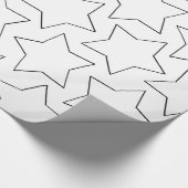 Happy Birthday sterren Cadeaupapier (Hoek)