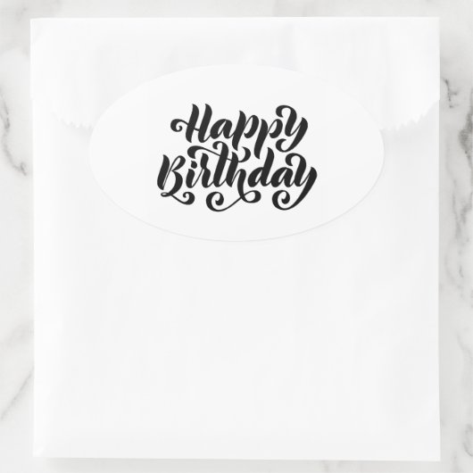 Happy Birthday Sticker (Tas)