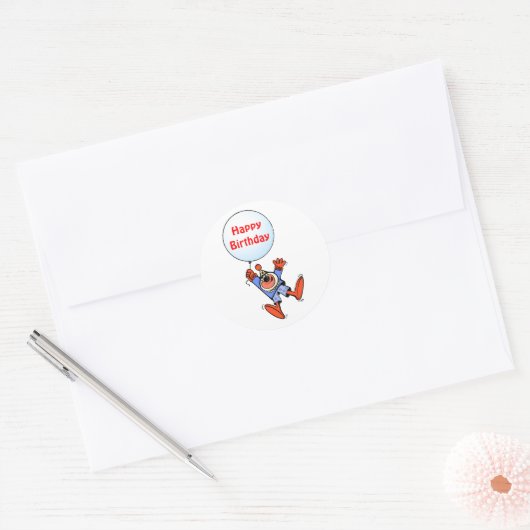 Happy Birthday Sticker (Envelop)