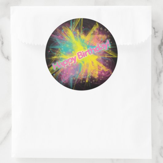 Happy Birthday Sticker (Tas)