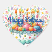 Happy Birthday Sticker (Voorkant)