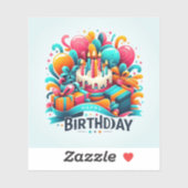 Happy Birthday Sticker (Vel)