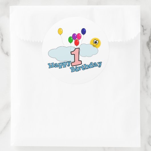 Happy Birthday Sticker (Tas)