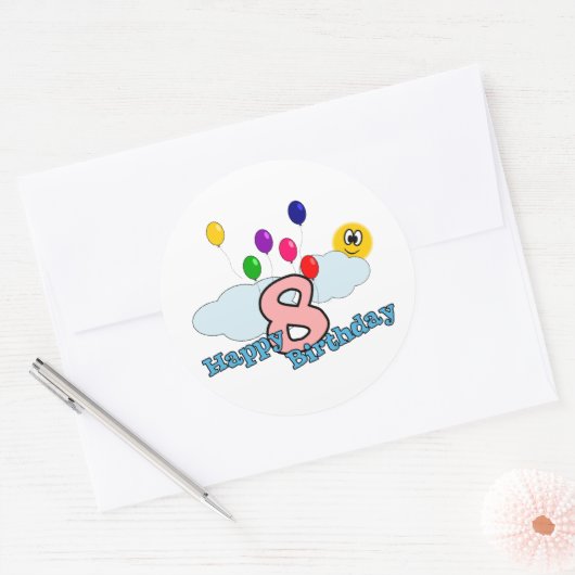 Happy Birthday Sticker (Envelop)