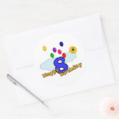 Happy Birthday Sticker (Envelop)