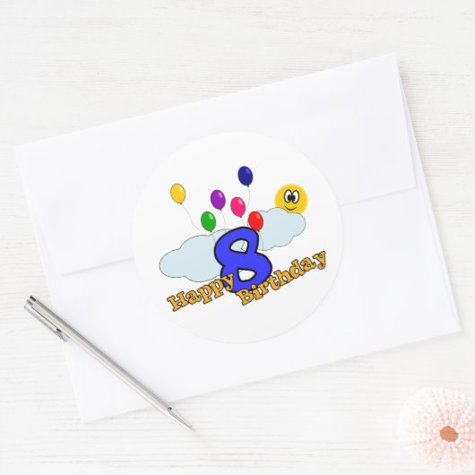 Happy Birthday Sticker (Envelop)