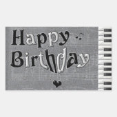 Happy Birthday Sticker (Voorkant)