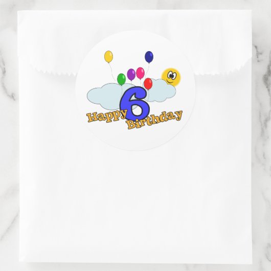 Happy Birthday Sticker (Tas)