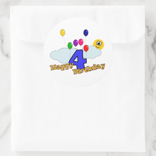 Happy Birthday Sticker (Tas)