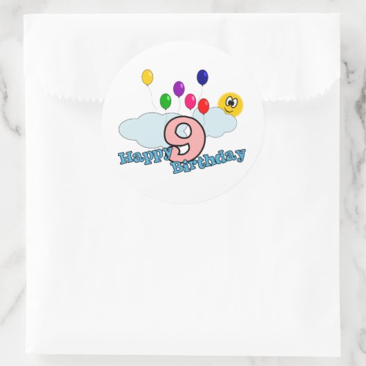 Happy Birthday Sticker (Tas)