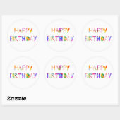 Happy Birthday Sticker (Vel)