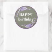 Happy Birthday Sticker (Tas)