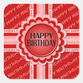 Happy Birthday Stickers