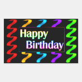 Happy Birthday Stickers (Voorkant)