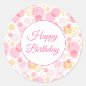 Happy Birthday Stickers (Voorkant)